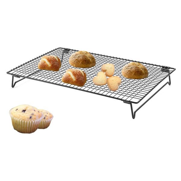 Folded Wire Cooling Rack for Kitchen Baking  Outdoor Camping Cooking Grids